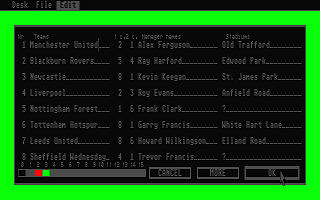 GEM Manager 1995 / 96 atari screenshot